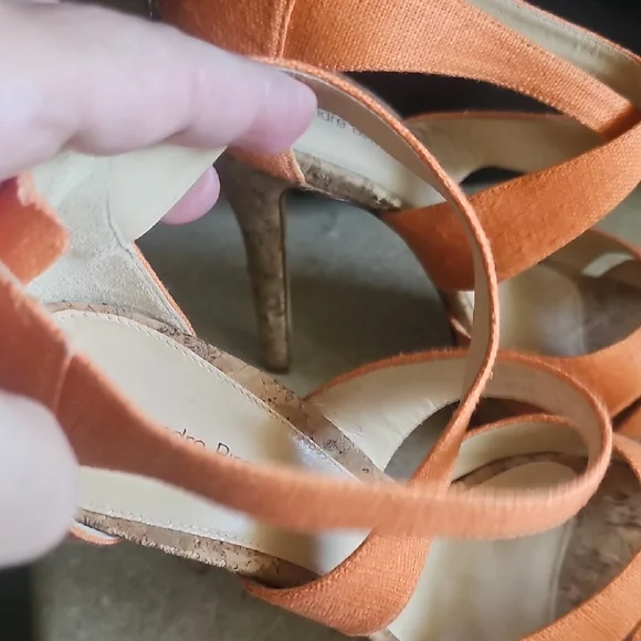 Alexandre Birman Orange Stiletto Heels - Picture 3 of 9